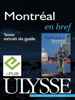 cover image of Montréal en bref